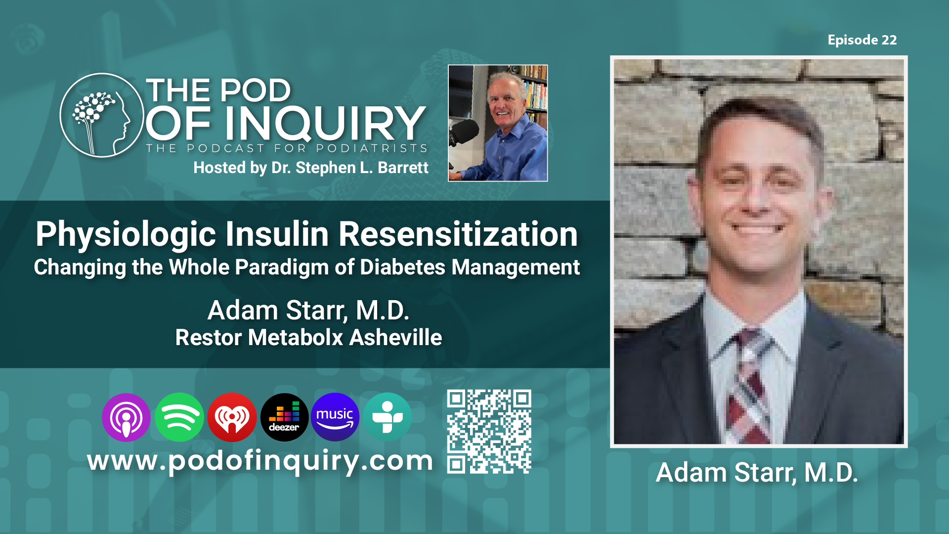 Adam Starr, M.D. Physiologic Insulin Resensitization