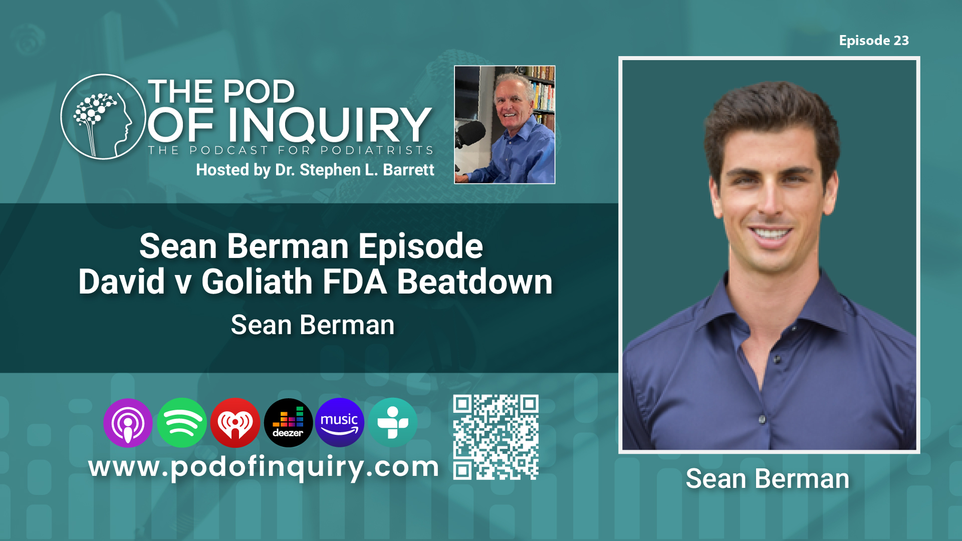 Sean Berman Episode David v Goliath FDA Beatdown