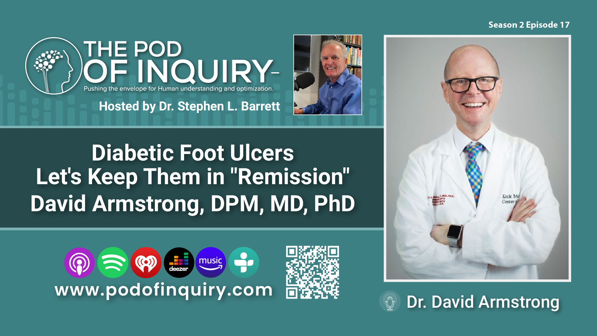 David Armstrong - POD of Inquiry - Podcast for Podiatrist