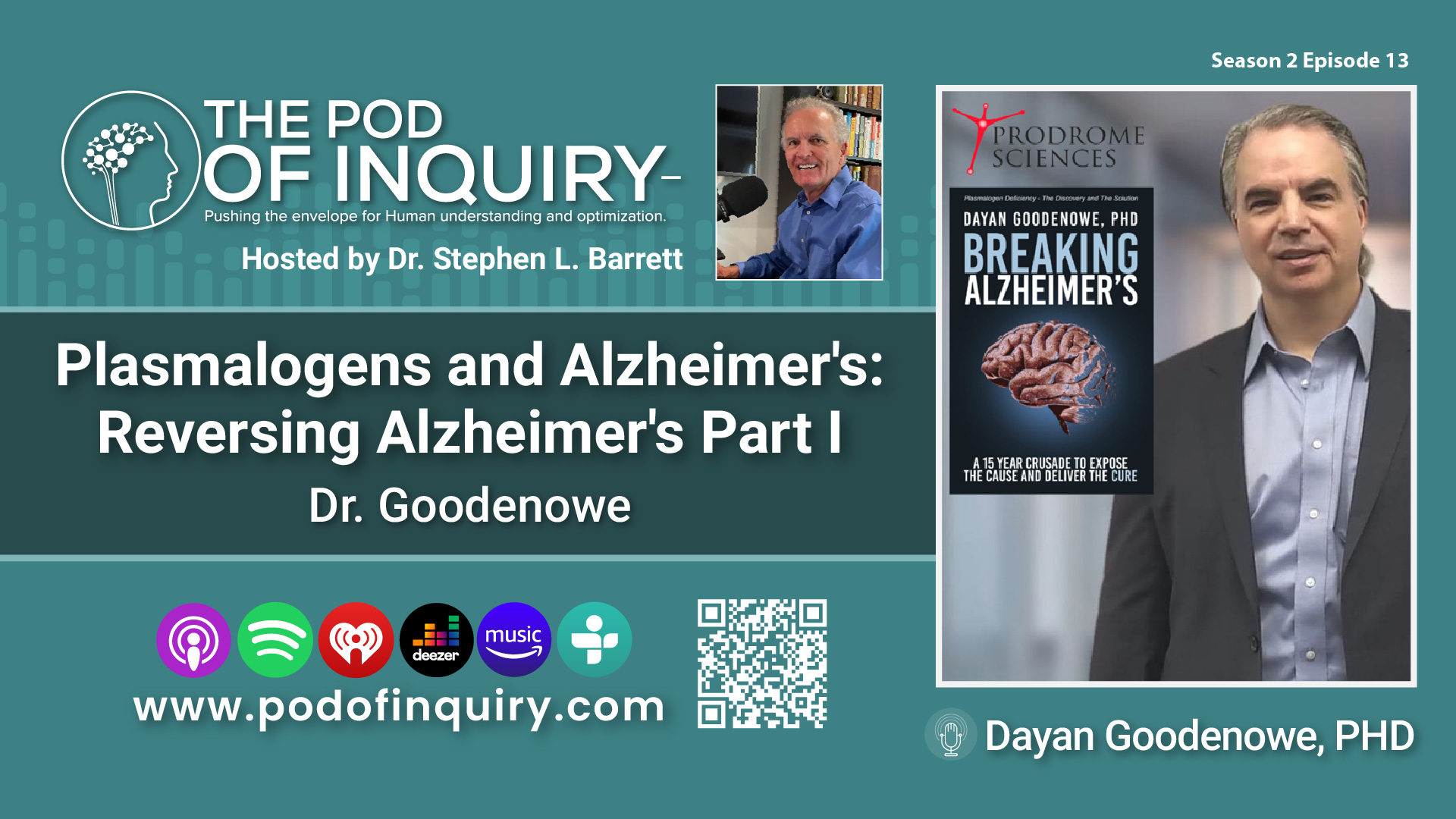 Plasmalogens and Alzheimers 1 - POD of Inquiry - Podcast for Podiatrist