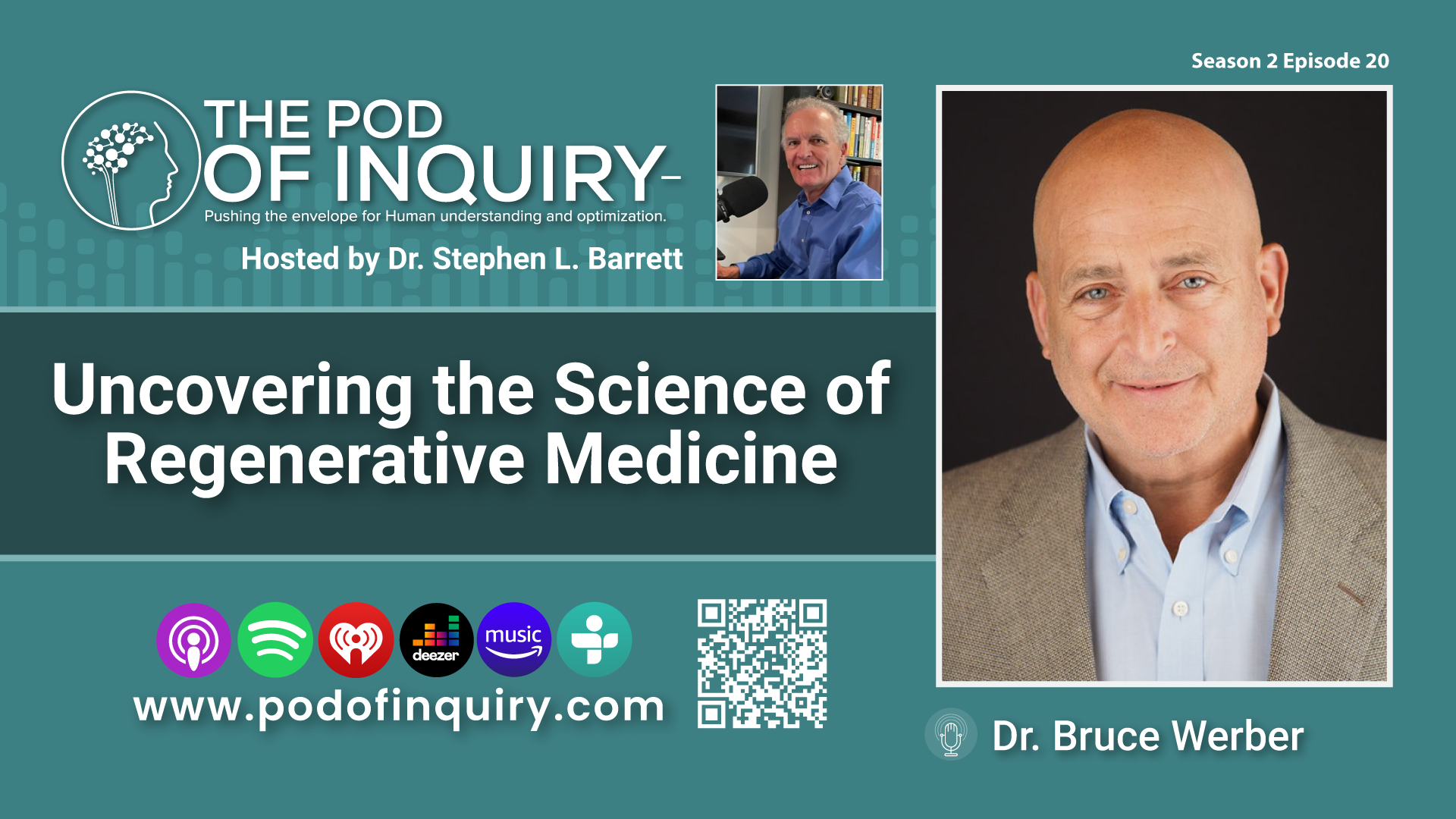 Dr. Bruce Werber POD of Inquiry - Podcast for Podiatrist