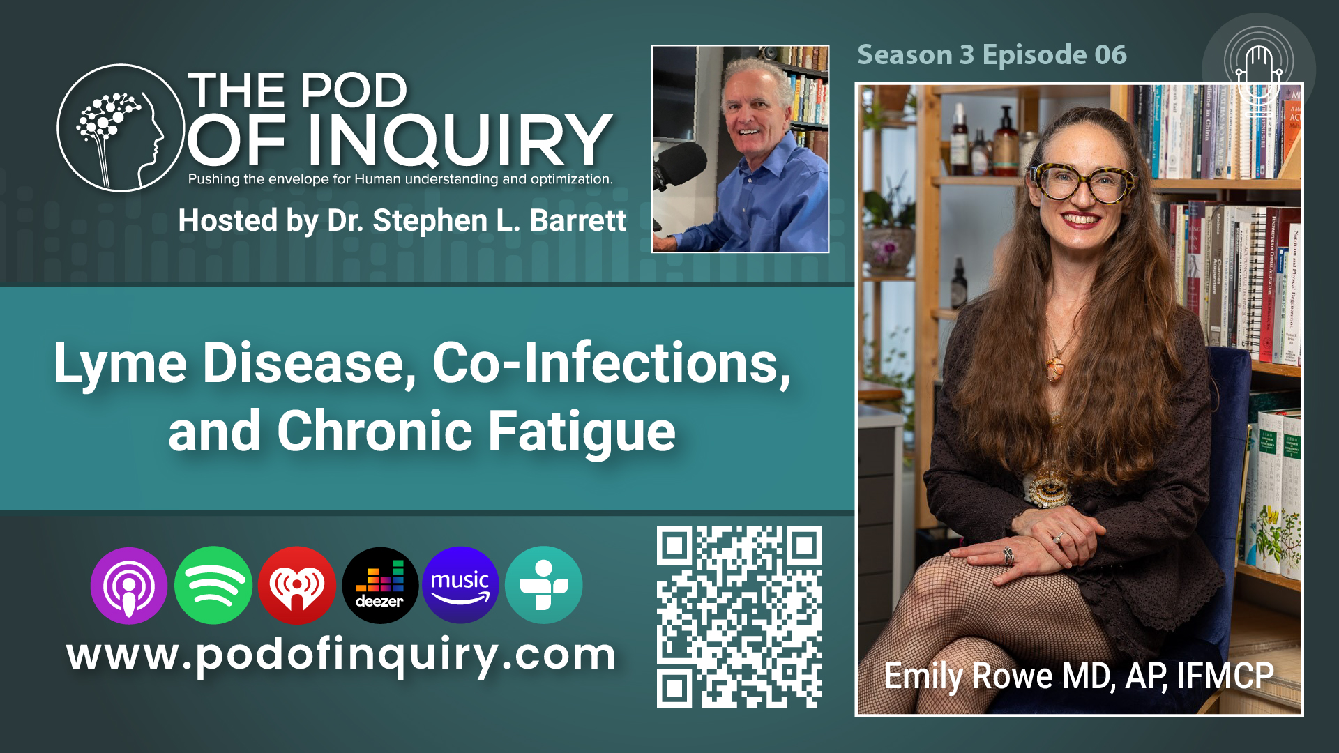 Lyme Disease, Co-Infections, and Chronic Fatigue - Emily Rowe MD, AP, IFMCP
