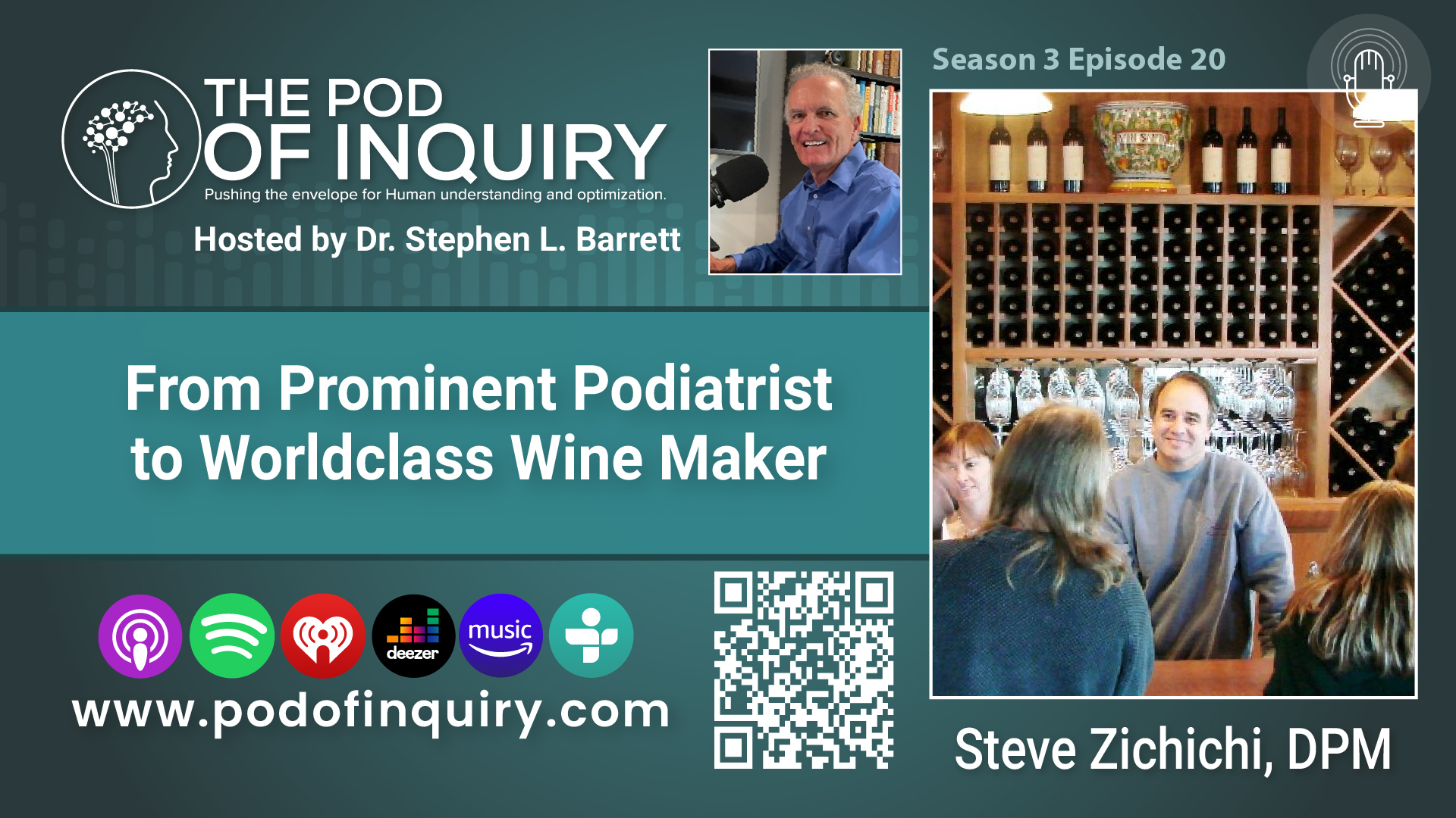 From Prominent Podiatrist to Worldclass Wine Maker Steve Zichichi, DPM
