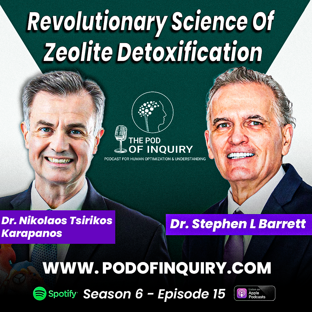 The Revolutionary Science of Zeolite Detoxification | Dr. Nikolaos Tsirikos-Karapanos