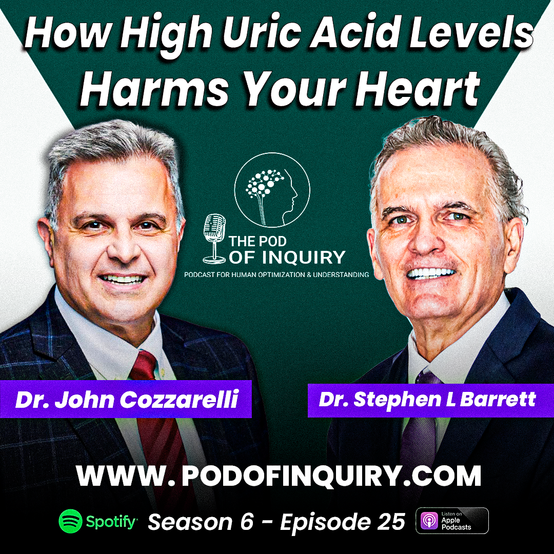 How High Uric Acid Levels Harms Your Heart Dr. John Cozzarelli
