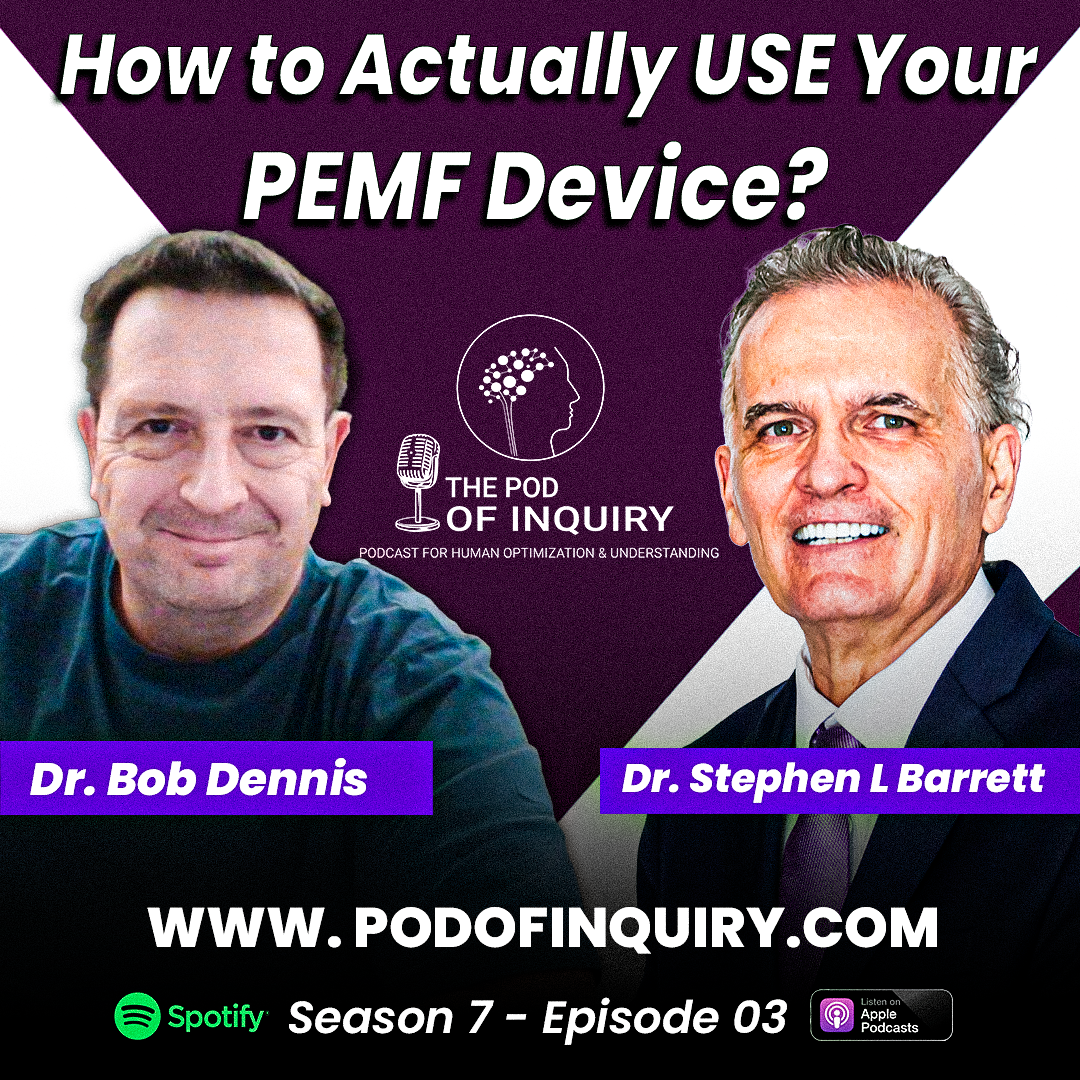 How To Actually Use Your PEMF Device Dr. Bob Dennis, PhD